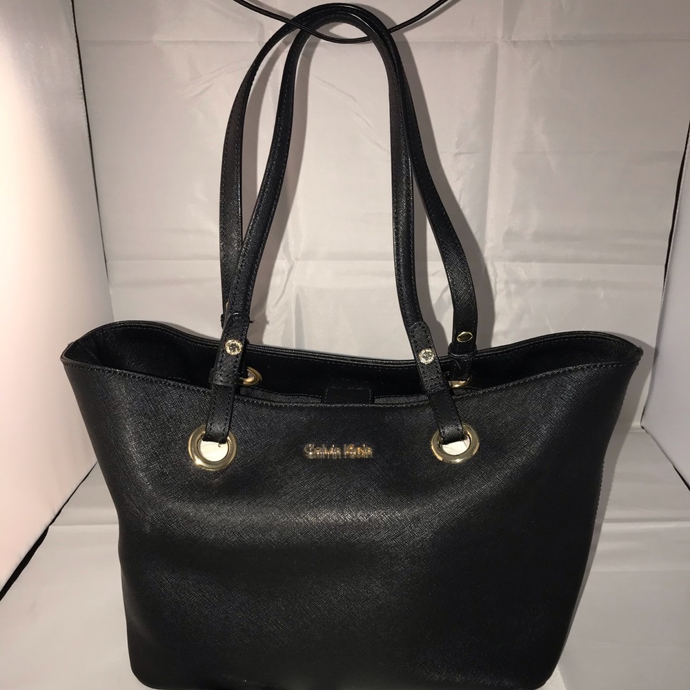Calvin Klein Leather Tote